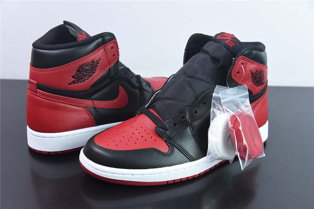 Jordan 1 Retro Bred Banned [2021031618] - $145.00 : Rose Kicks, Rose Kicks