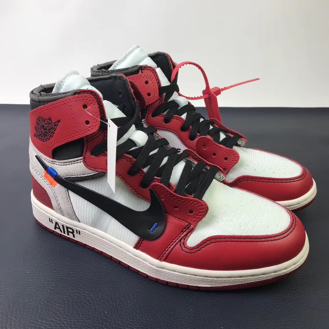 Jordan 1 Retro High Off-White Chicago (Thanksgiving price) - Click Image to Close