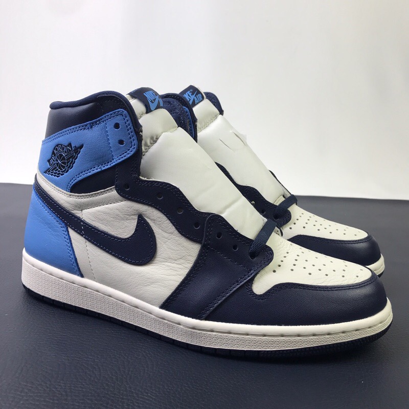 Jordan 1 Retro High Obsidian UNC - Click Image to Close