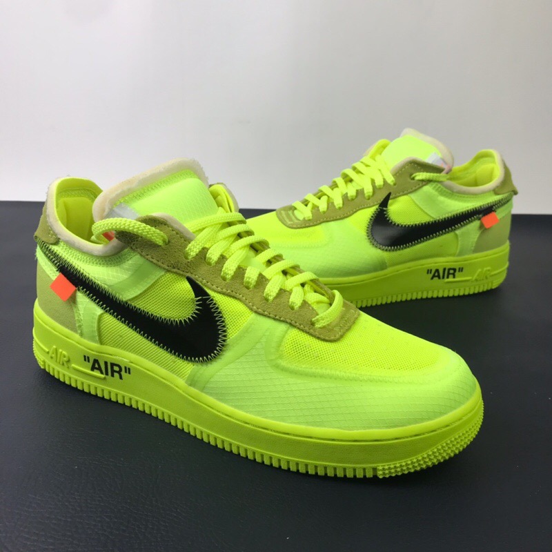 Updated Air Force 1 Low Off-White Volt