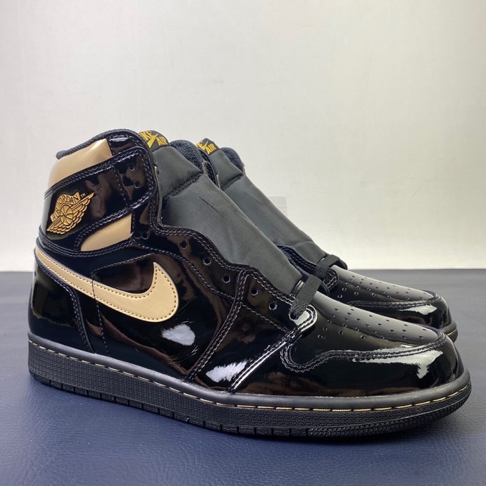 Jordan 1 Retro High Black Metallic Gold (2020)