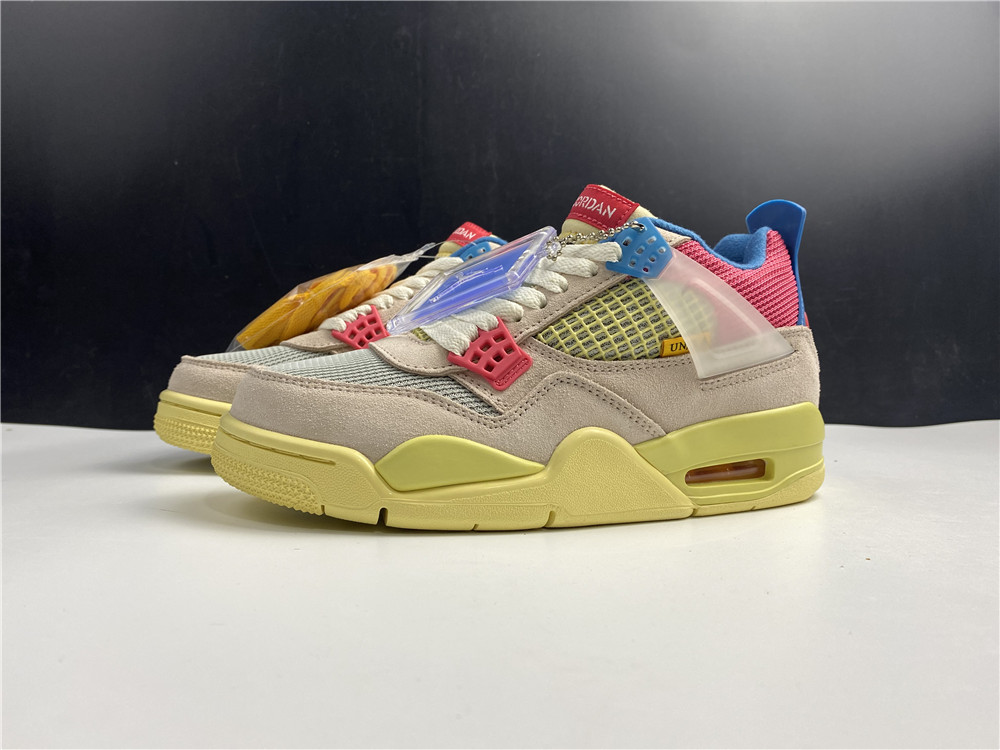 Jordan 4 Retro Union Guava Ice - Click Image to Close