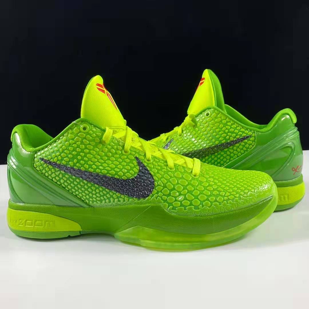 Nike Kobe 6 Protro Grinch [2021050323] - $125.00 : Rose Kicks