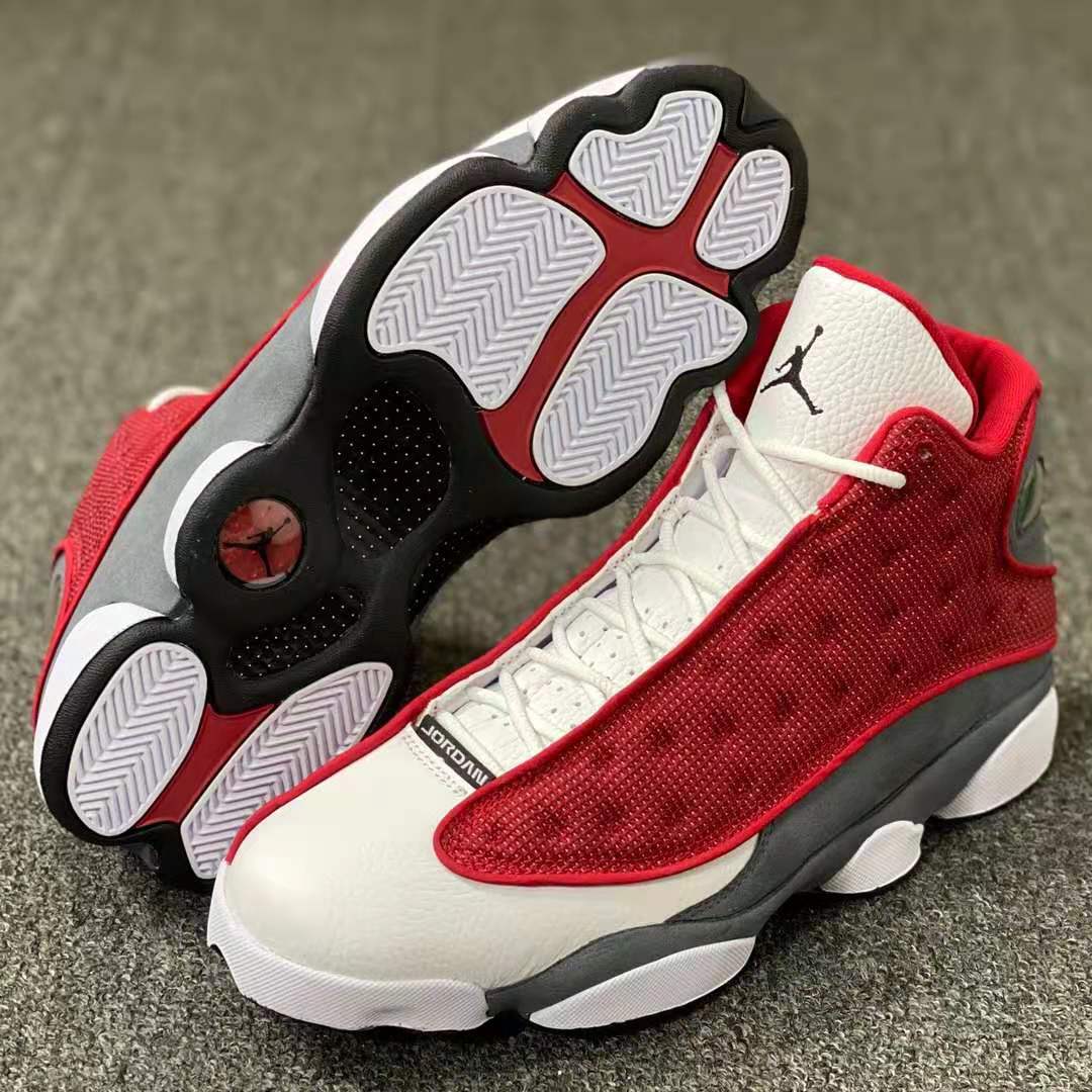 Jordan 13 Retro Red White