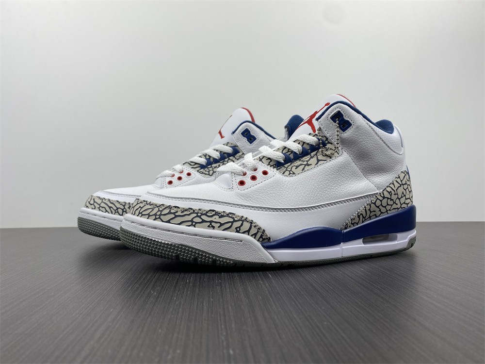 Air Jordan 3 Retro True Blue - Click Image to Close