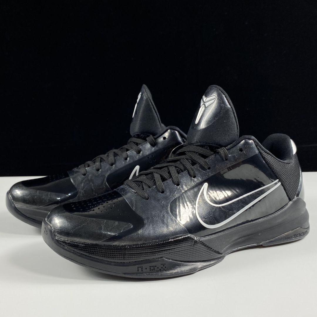 Nike Kobe 5 Blackout - Click Image to Close