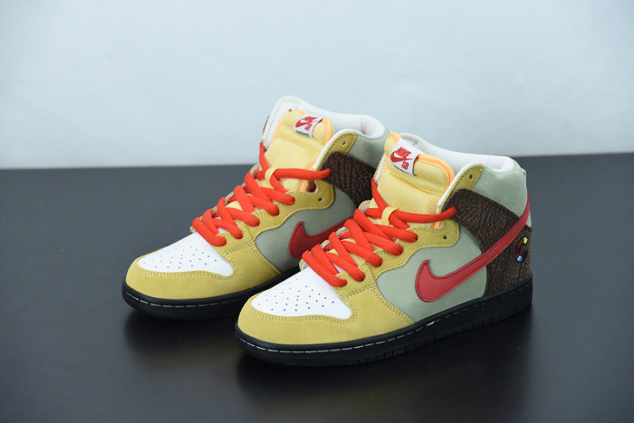 Nike SB Dunk High Color Skates Kebab and Destroy - Click Image to Close