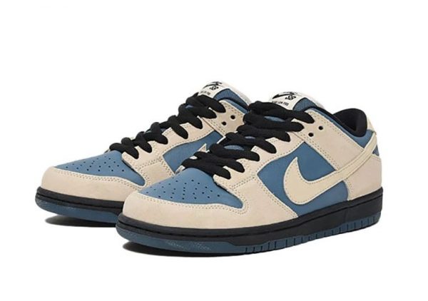 Nike SB Dunk Low Light Cream Thunderstorm - Click Image to Close