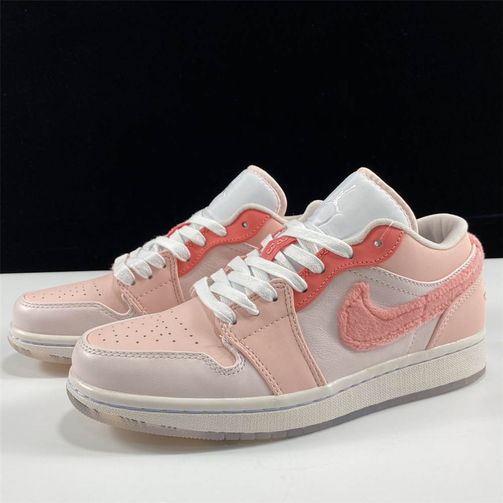 Jordan 1 Low SE Mighty Swooshers Pink - Click Image to Close