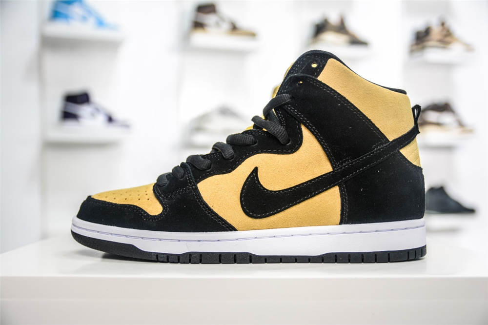 Nike Dunk SB High Pro Reverse Goldenrod - Click Image to Close