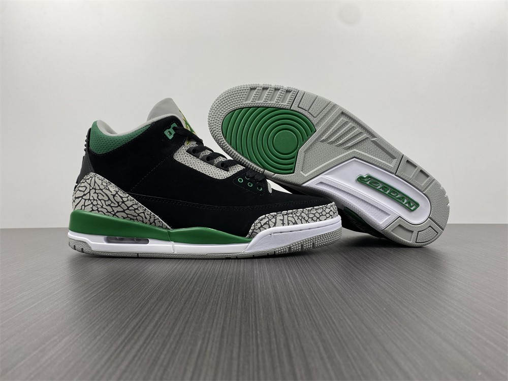 Air Jordan 3 Pine Green