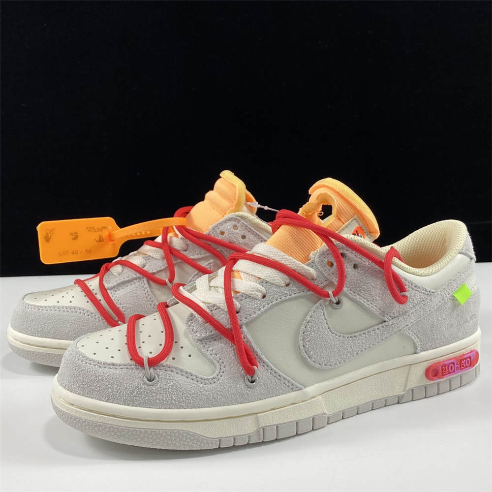 OFF WHITE x Nike Dunk SB Low Lot 40 - Click Image to Close