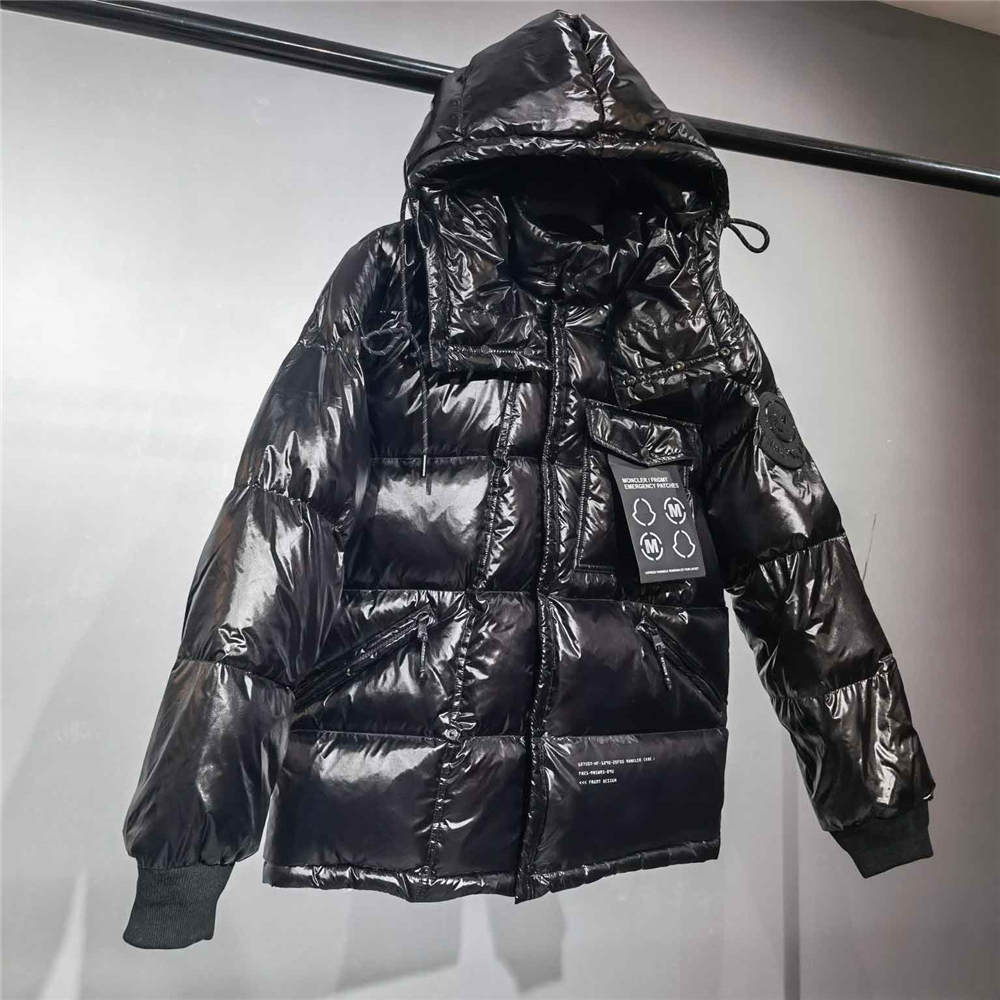 Moncler x Fragment down jacket Lavender Black [2021100885] - $205.00 ...