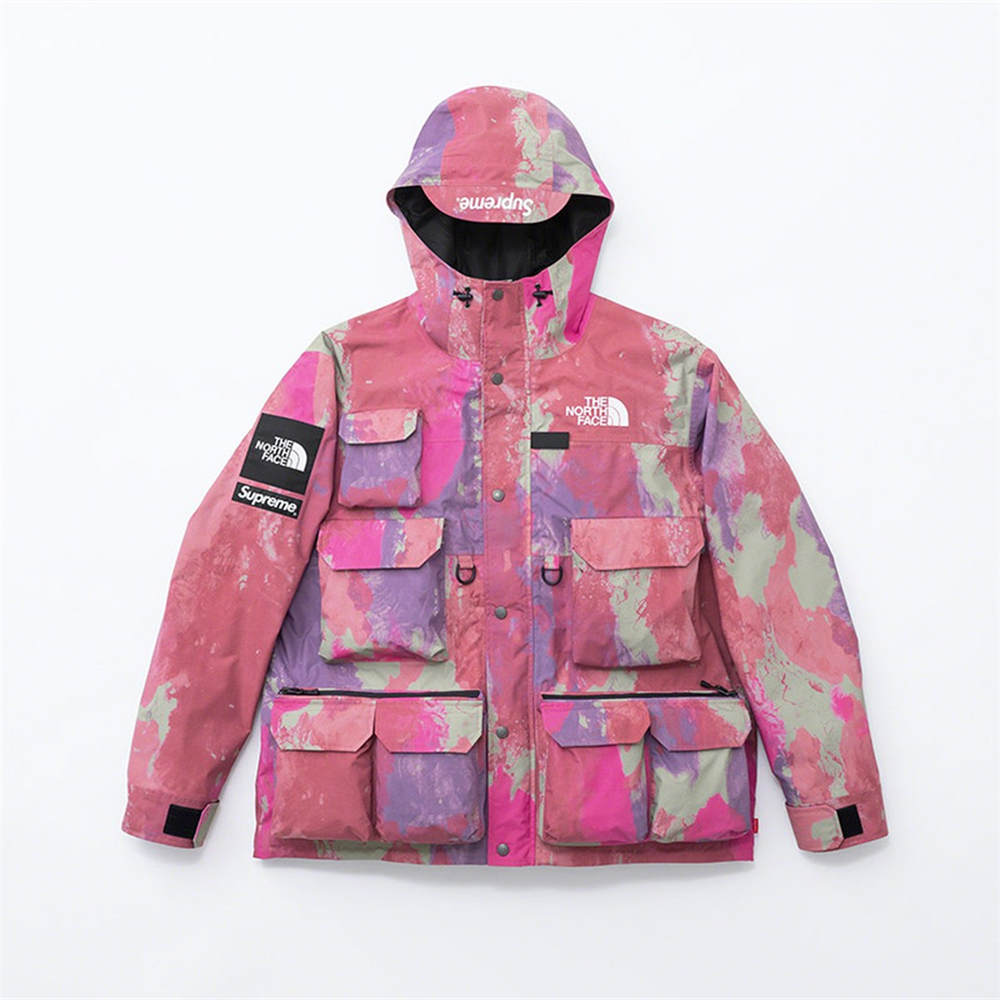 Sup x TNF Cargo Jacket Pink Camo