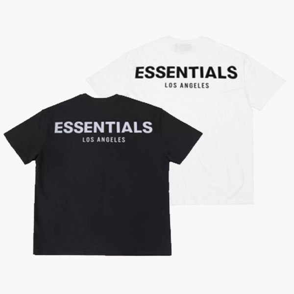 FOG essentialslos angeles3m reflective t-shirt black/white