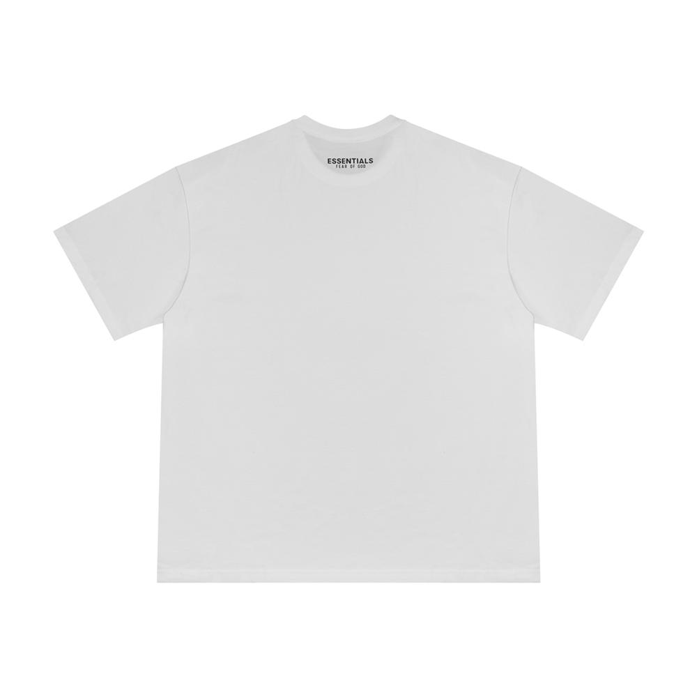FOG essentials base t-shirt white/black - Click Image to Close