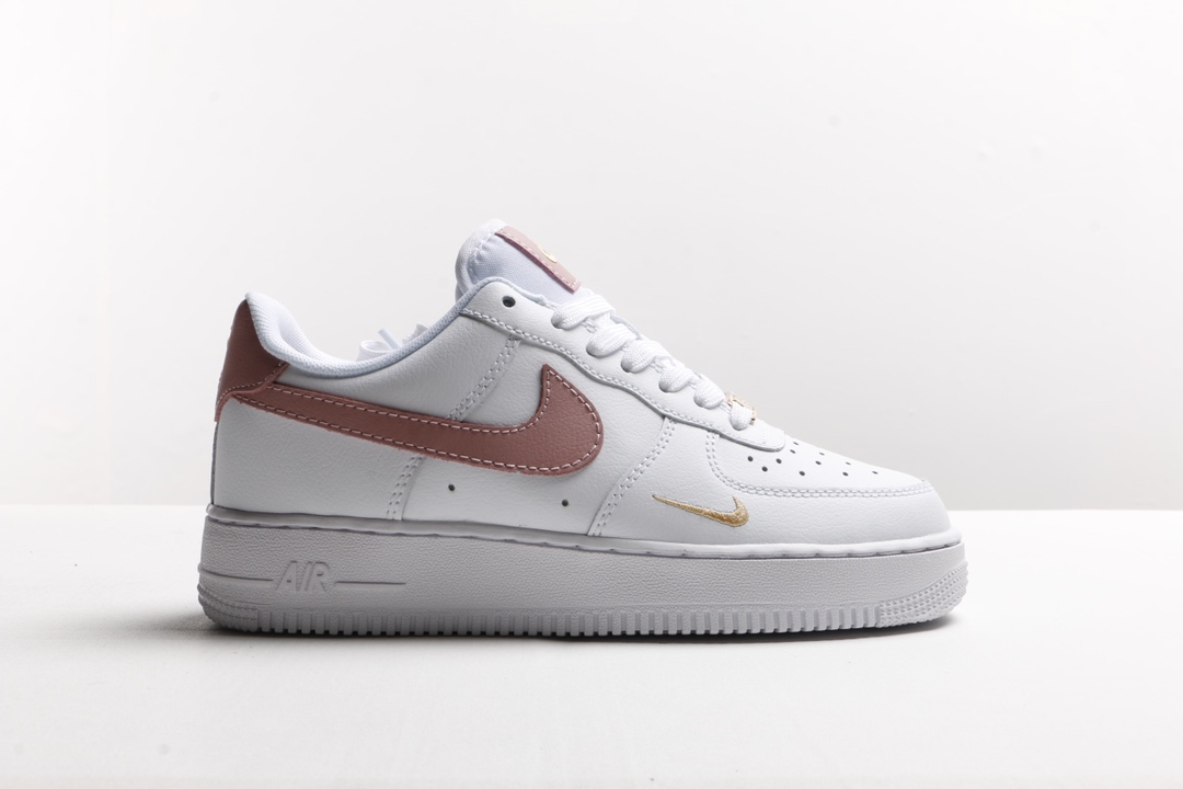 Nike Air Force 1 White And Red - Click Image to Close