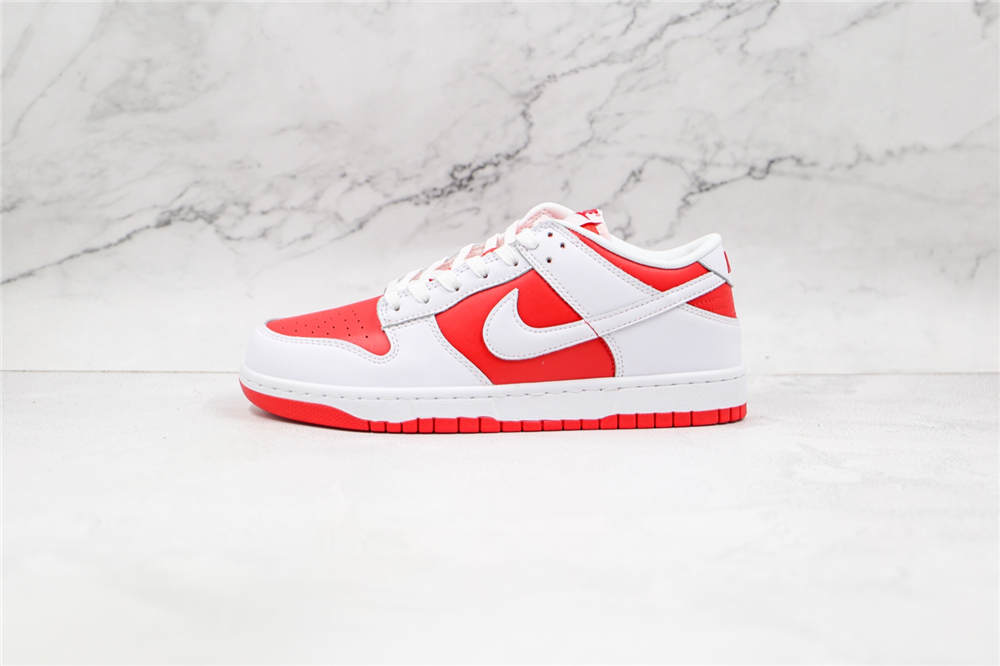 Nike Dunk Low Championship Red - Click Image to Close