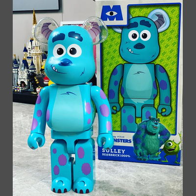Bearbrick Disney Pixar Monsters, Inc. Sulley 400% 28cm