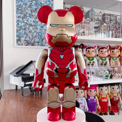Bearbrick x Marvel Iron Man Mark 85 400% 28cm