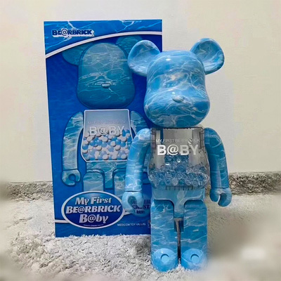 Bearbrick MY FIRST BE @ RBRICK B @ BY WATER CREST Ver. 400% - Click Image to Close
