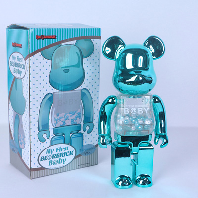 Bearbrick My First Baby Turquoise Ver. 400% 28cm