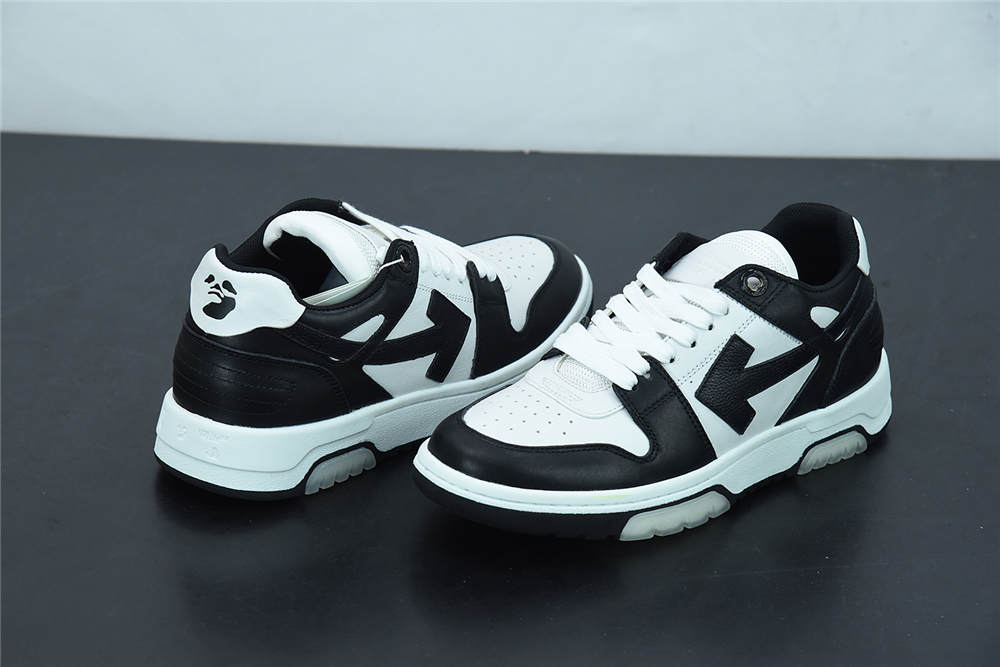 Virgil Abloh Out Of Office Low-top Leather Sneakers