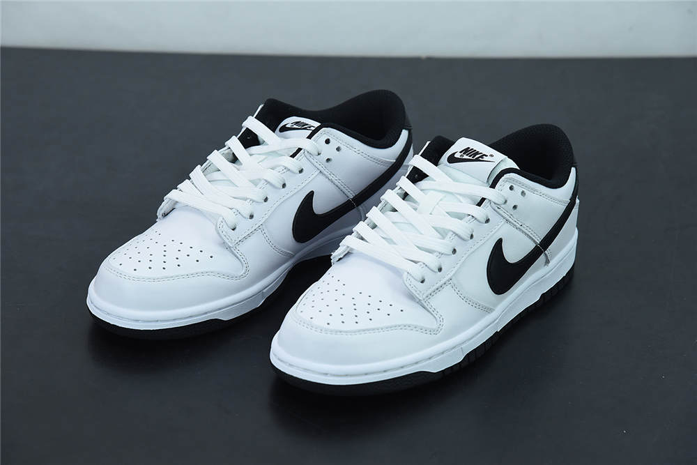 Nike Dunk Low WMNS White Black - Click Image to Close