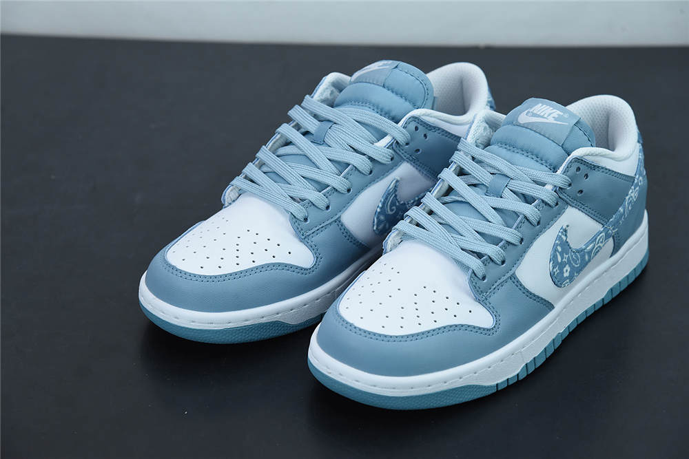 Nike Dunk Low Blue Paisley - Click Image to Close