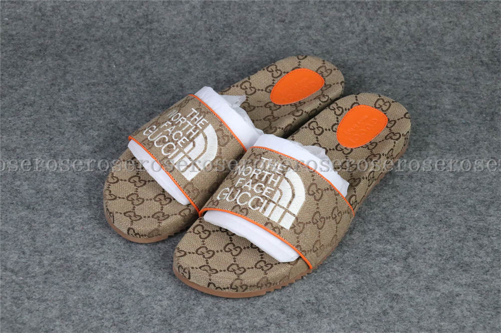 Gucci X THE NORTH FACE SLIDE BEIGE [2022020823] 114.00 Rose Kicks