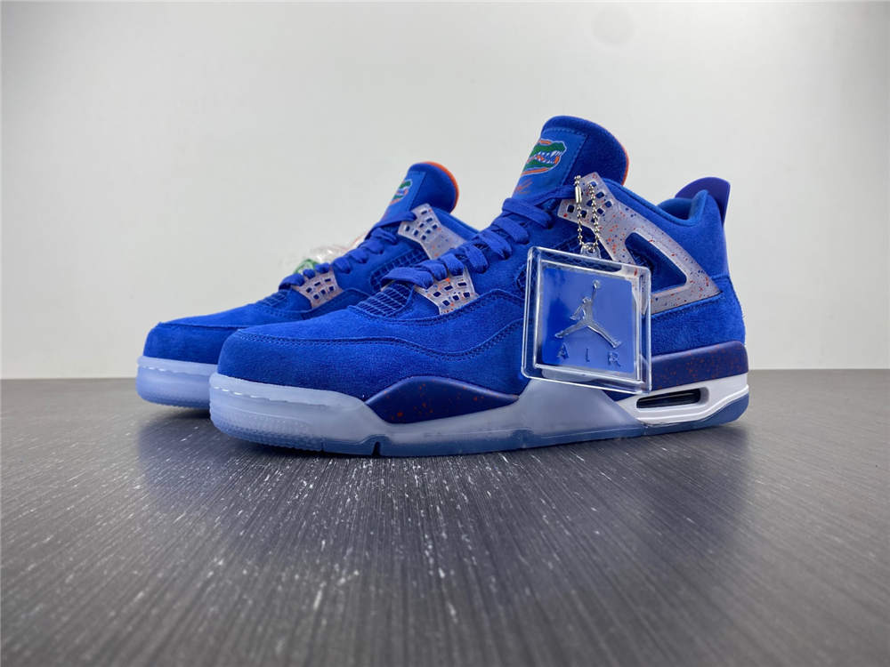 Jordan 4 Retro Florida Gators PE - Click Image to Close