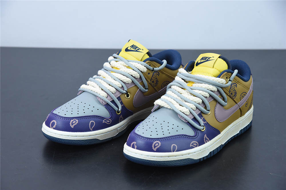 Nike Dunk Low Retro Vibe Brown Lightning Purple [2022040609] - $125.00 ...