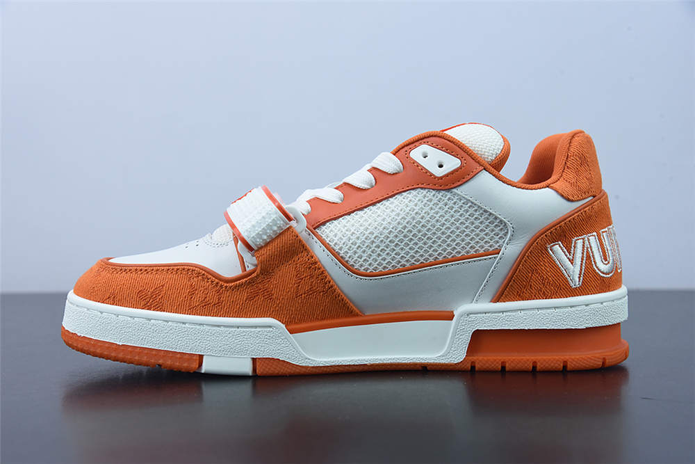 LV Trainer Sneaker Low orange