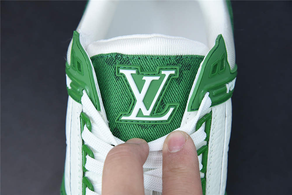 LV Trainer Sneaker Low dark green