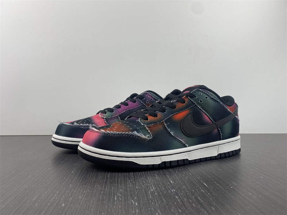 Nike Dunk Low Retro PRM Graffiti Pink Black - Click Image to Close