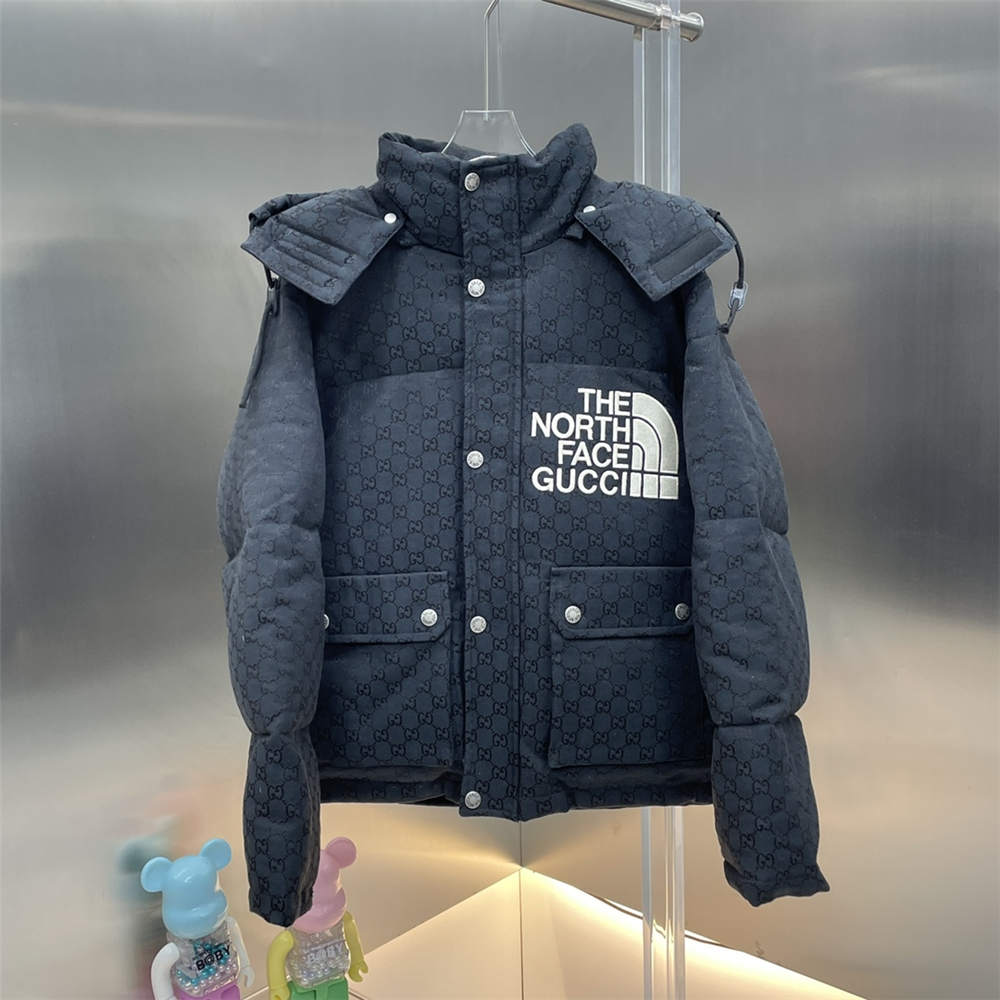 Gucci x The North Face Down Jacket Black