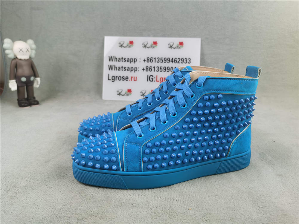 CL Blue high Sneaker,New Products : Rose Kicks, Rose Kicks
