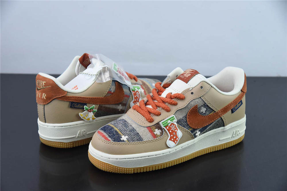 Air Force 1 07 ESS Low OATS Retro Brown Red