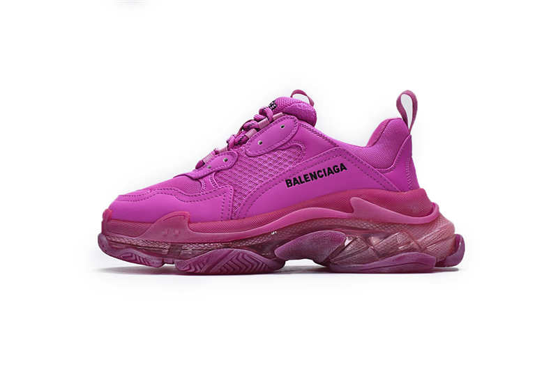 BLCG Triple S Plum Red Clear Sole 541624 W2FG1 5059 - Click Image to Close