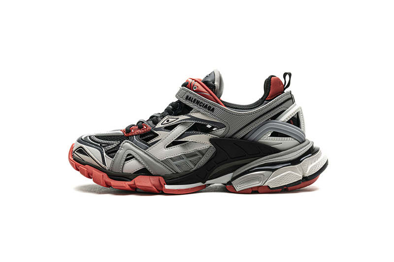 BLCG Track 2 Sneaker Grey Red 570391 W2GN3 1003