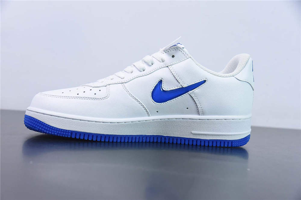 Air Force 1 Jewel Color of the Month White Hyper Royal