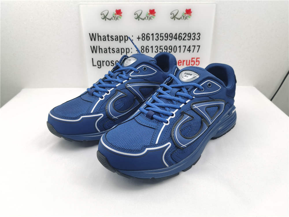DIOR B30 Sneaker Deep Blue Mesh,New Products : Rose Kicks, Rose Kicks